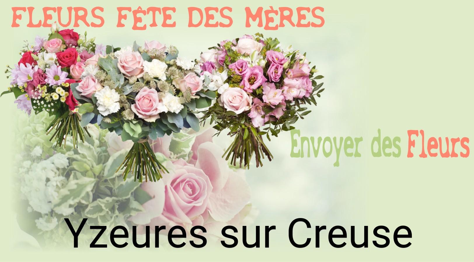 Bouquet de Fête des Mères livré à Yzeures-sur-Creuse